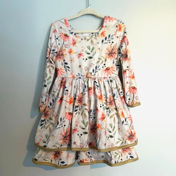 NWOT The Hair Bow Company Wildflowers Twirl Dress – White/Floral – Toddler 2T - Picture 1 of 6